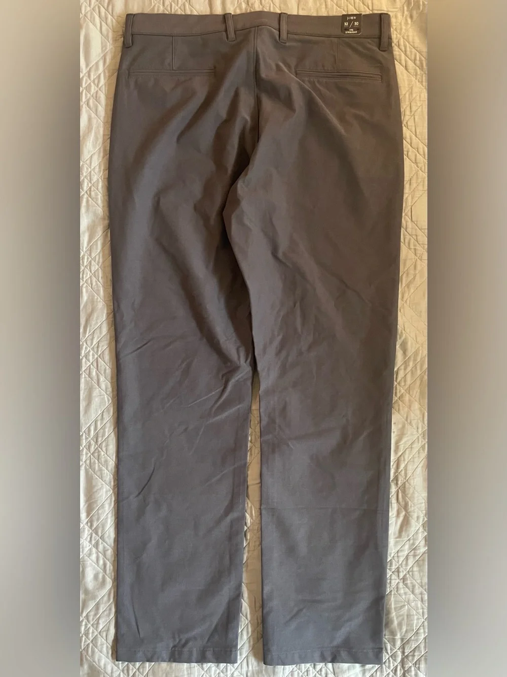 J.CREW 770 Straight-fit tech pant in Atlantic Slate Size 32 NWT $128 CH697